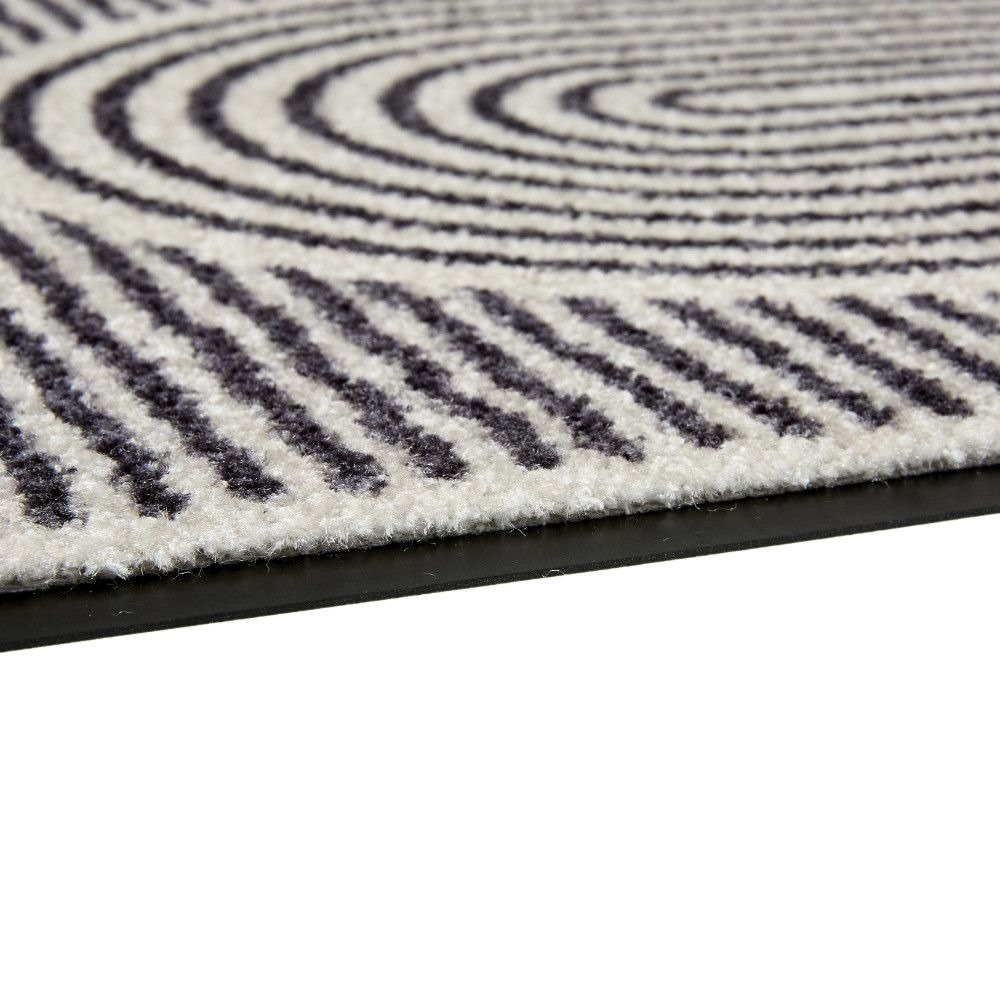 Bellevue Fußmatte Semi-Circles Creme ca.50 x70cm Bellevue Fußmatte Semi-Circles Creme ca.50 x70cm