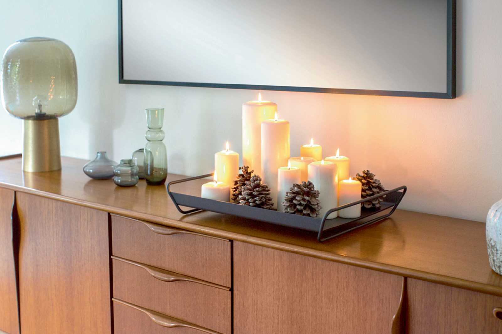 Tablett Alto 53 x 38,5 cm Kandierte Orange