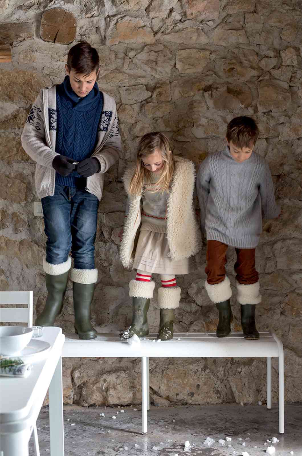 Luxembourg Bank 3/4-Sitzer Mohnrot Luxembourg Bank 3/4-Sitzer Latte Beige