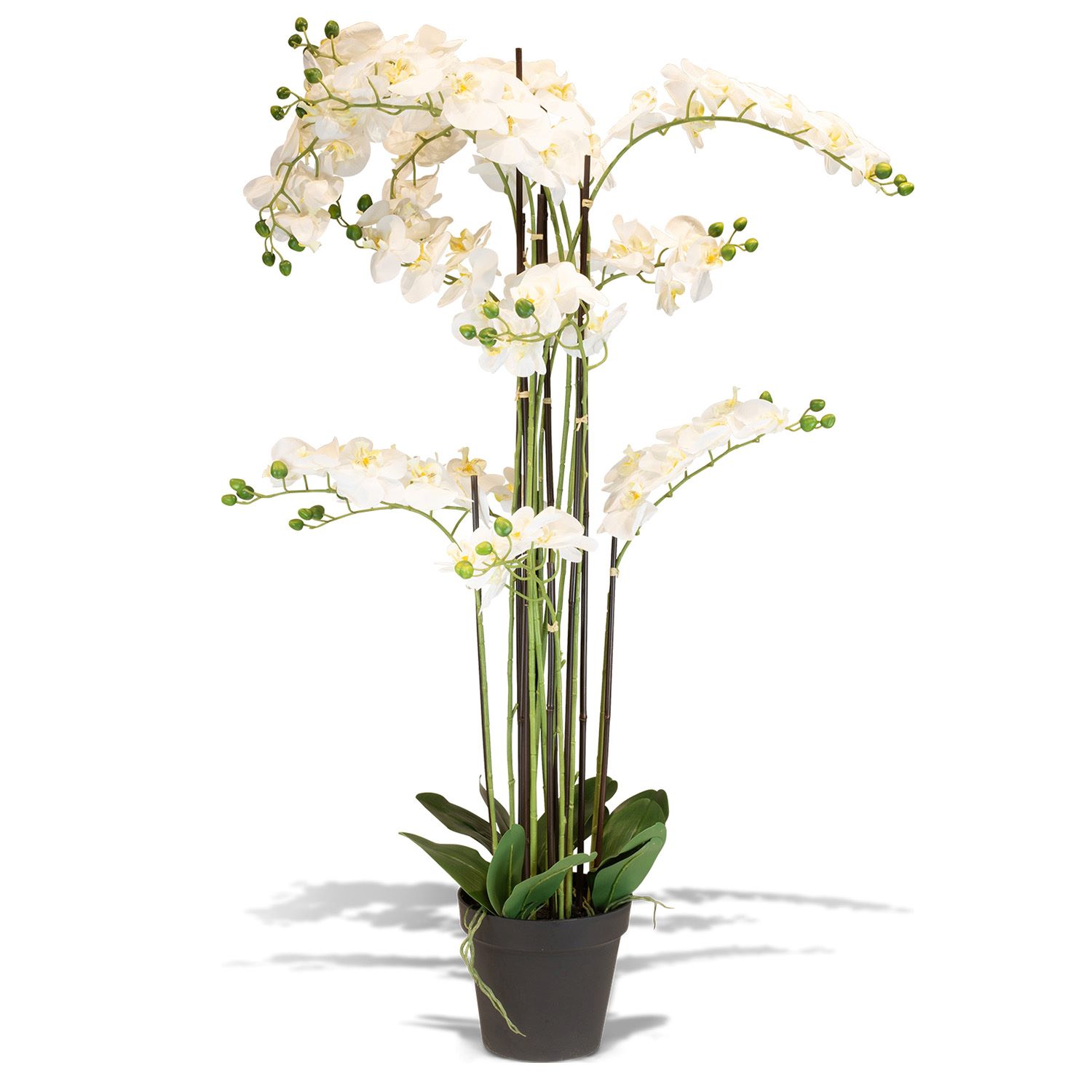 Künstliche Orchidee weiß 140 cm Künstliche Orchidee weiß 140 cm