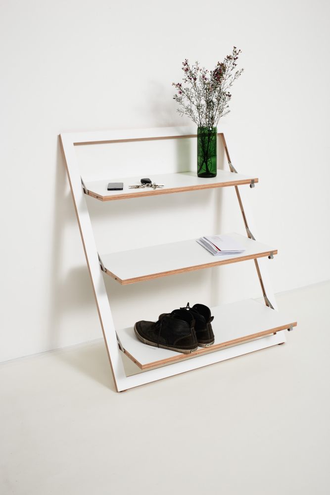 Fläpps Lehnregal weiß Fläpps Lehnregal weiß