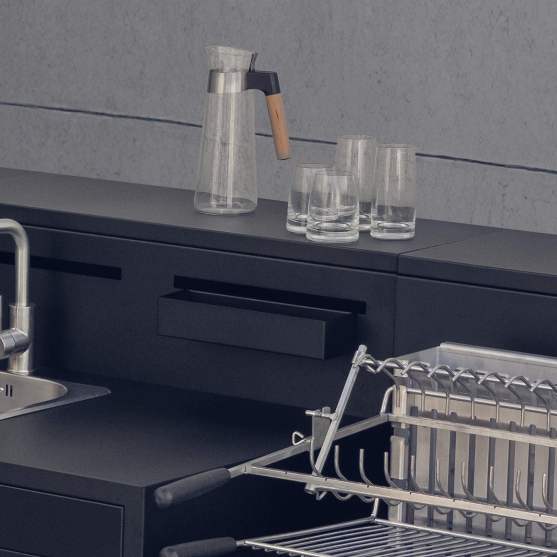 Outdoorküche Die Komplette L: 277,2 cm Outdoorküche Die Komplette L: 277,2 cm