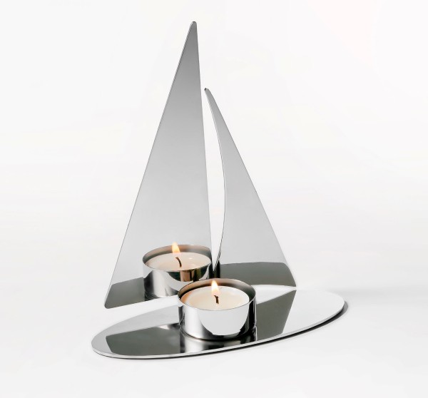 Regatta Boot mit Teelichthalter