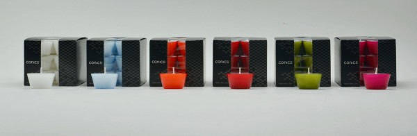 Conics pure Light - Teelichter 12er Set