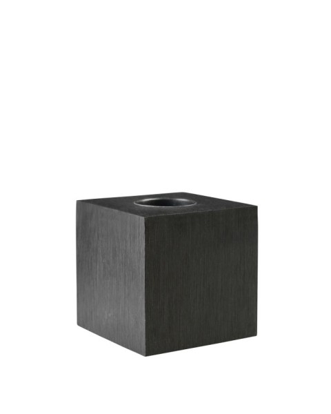 Tischleuchte Cubic E27 Aluminium Schwarz