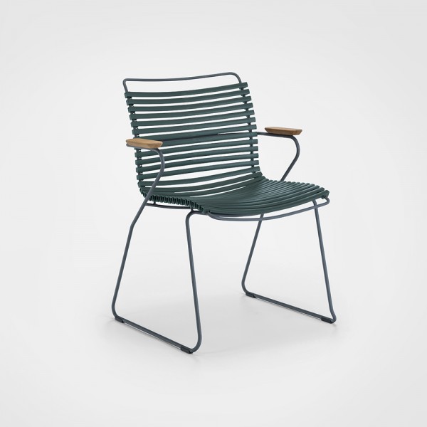 Outdoor Stuhl Click mit Armlehne