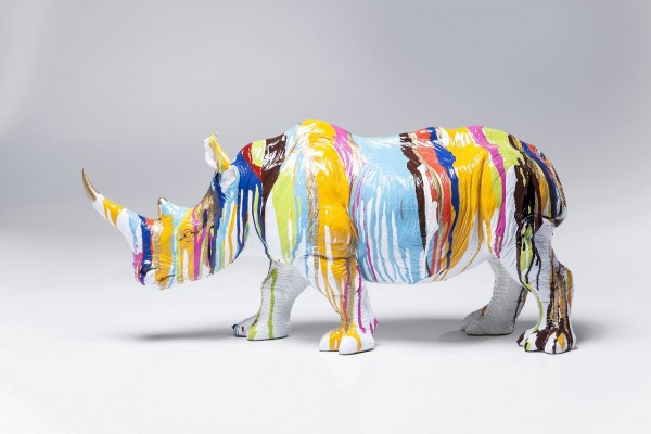Deko Figur Rhino Colore