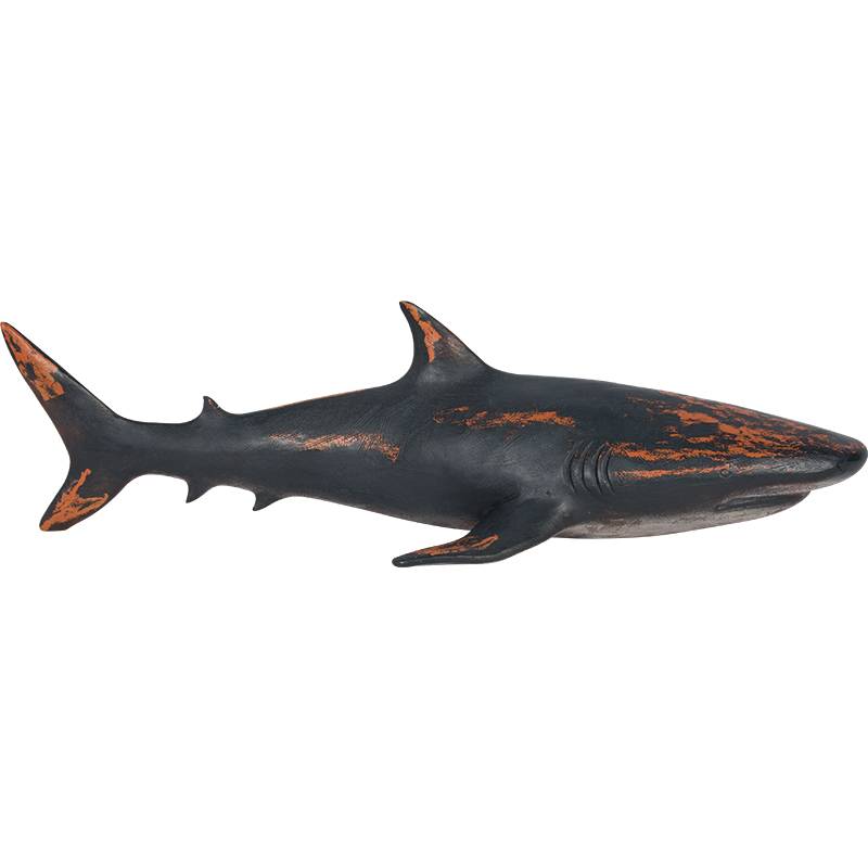 FLORMOON Spielzeuge Großer weißer Hai Wal-Figur Realistisch Handgemalt Hai-Figur Tiere Actionfiguren Dekorative Sammlung Geschenk für Kinder