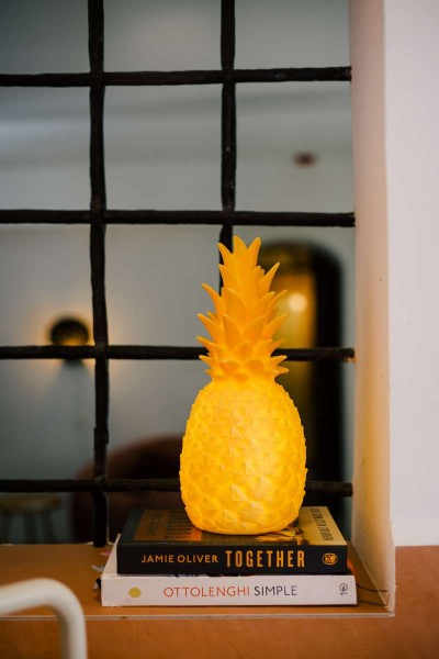 Dekoleuchte Ananas "The Pinacolada Lamp" gelb