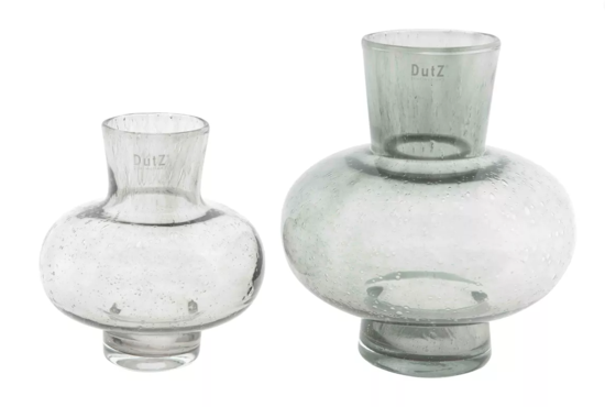 Vase - Modest grey bubbles