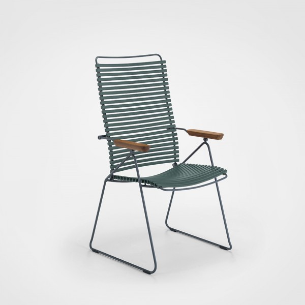 Outdoor Stuhl Click verstellbare Rückenlehne
