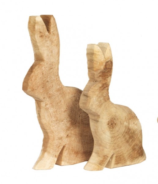 Holz Hase Pappel Natur